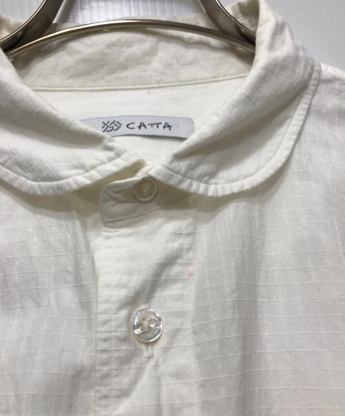 CATTA（カッタ）catta (カッタ) Jacket Shirt ホワイト サイズ:FREEの古着・服飾アイテム