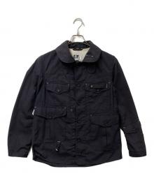 Engineered Garments（エンジニアド ガーメンツ）の古着「コットンサファリジャケット USA製」｜ネイビー