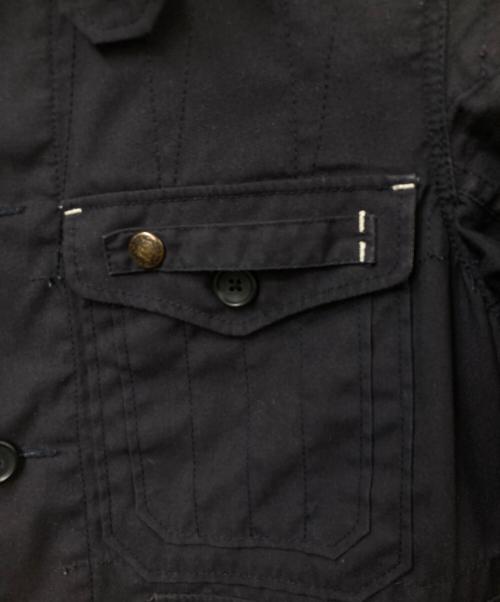 Engineered Garments（エンジニアド ガーメンツ）Engineered Garments (エンジニアド ガーメンツ) コットンサファリジャケット USA製 ネイビー サイズ:Sの古着・服飾アイテム