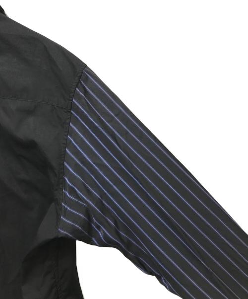 Yohji Yamamoto pour homme（ヨウジヤマモト プールオム）Yohji Yamamoto pour homme (ヨウジヤマモト プールオム) 19SS ストール付きシャツ HH-B06-800 ブラック サイズ:2の古着・服飾アイテム