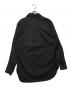 Yohji Yamamoto pour homme (ヨウジヤマモト プールオム) 19SS ストール付きシャツ HH-B06-800 ブラック サイズ:2：22000円
