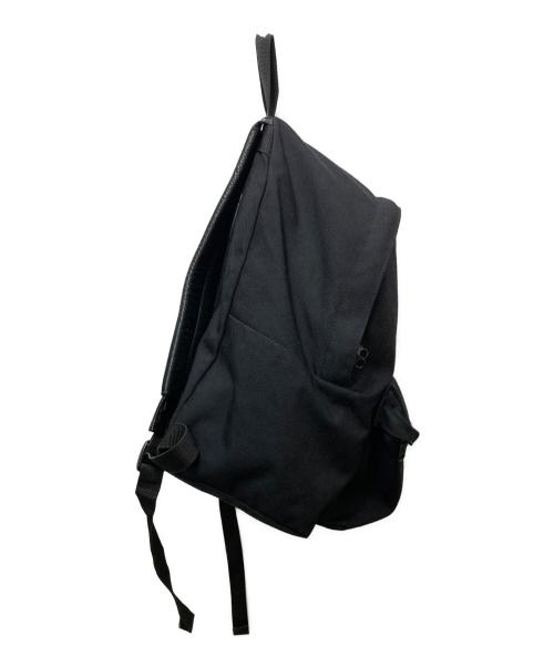 COMME des GARCONS（コムデギャルソン）COMME des GARCONS (コムデギャルソン) レザーストラップバックパック ブラックの古着・服飾アイテム