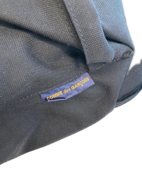 COMME des GARCONS（コムデギャルソン）COMME des GARCONS (コムデギャルソン) レザーストラップバックパック ブラックの古着・服飾アイテム