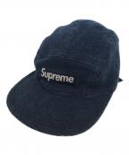SUPREMEシュプリーム）の古着「Reversible Terry Camp Cap」｜ネイビー