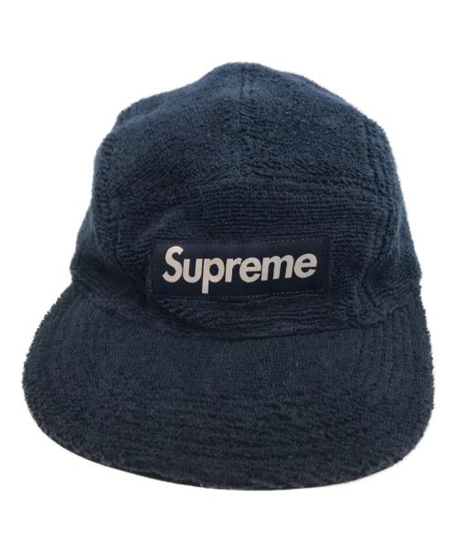 SUPREME（シュプリーム）Supreme (シュプリーム) Reversible Terry Camp Cap ネイビーの古着・服飾アイテム