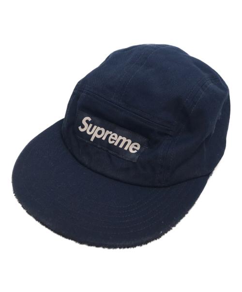 SUPREME（シュプリーム）Supreme (シュプリーム) Reversible Terry Camp Cap ネイビーの古着・服飾アイテム