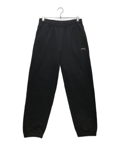 stussy（ステューシー）stussy (ステューシー) スウェットパンツ ブラック サイズ:Sの古着・服飾アイテム