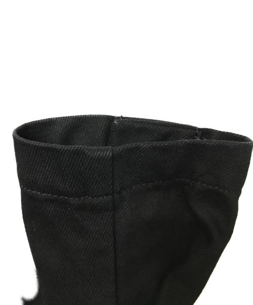 BLACK COMME des GARCONS（ブラックコムデギャルソン）BLACK COMME des GARCONS (ブラックコムデギャルソン) フーデッドジャケット ブラック サイズ:XSの古着・服飾アイテム