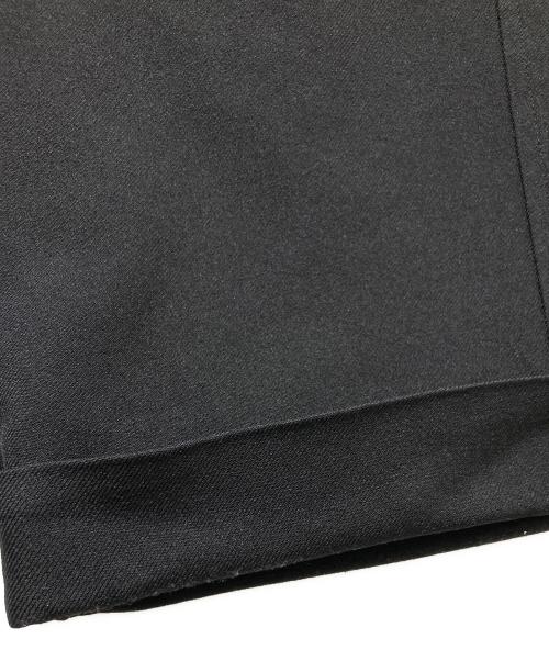 BLACK COMME des GARCONS（ブラックコムデギャルソン）BLACK COMME des GARCONS (ブラックコムデギャルソン) クロップド ポリエステル縮絨パンツ　IO-P003　AD2014 ブラック サイズ:Mの古着・服飾アイテム