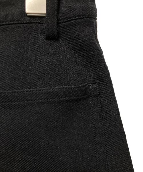 BLACK COMME des GARCONS（ブラックコムデギャルソン）BLACK COMME des GARCONS (ブラックコムデギャルソン) クロップド ポリエステル縮絨パンツ　IO-P003　AD2014 ブラック サイズ:Mの古着・服飾アイテム
