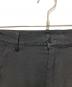 中古・古着 BLACK COMME des GARCONS (ブラックコムデギャルソン) クロップド ポリエステル縮絨パンツ　IO-P003　AD2014 ブラック サイズ:M：12000円