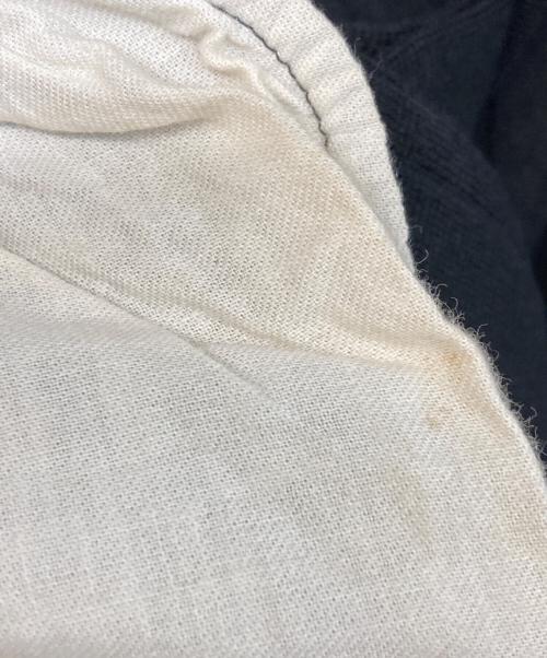 COMME des GARCONS COMME des GARCONS（コムデギャルソン コムデギャルソン）COMME des GARCONS COMME des GARCONS (コムデギャルソン コムデギャルソン) チェーンデザイン ポリエステル縮絨コート ブラック サイズ:SSの古着・服飾アイテム