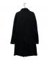 COMME des GARCONS COMME des GARCONS (コムデギャルソン コムデギャルソン) チェーンデザイン ポリエステル縮絨コート ブラック サイズ:SS：30000円