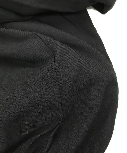 BLACK COMME des GARCONS（ブラックコムデギャルソン）BLACK COMME des GARCONS (ブラックコムデギャルソン) ポリエステル縮絨 チェスターコート ブラック サイズ:Sの古着・服飾アイテム
