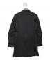 BLACK COMME des GARCONS (ブラックコムデギャルソン) ポリエステル縮絨 チェスターコート ブラック サイズ:S：20000円