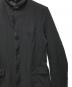 中古・古着 BLACK COMME des GARCONS (ブラックコムデギャルソン) ポリエステル縮絨 チェスターコート ブラック サイズ:S：20000円