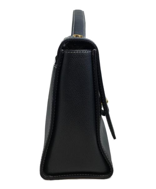 LOEWE（ロエベ）LOEWE (ロエベ) アナグラムレザーショルダーバッグ ネイビーの古着・服飾アイテム