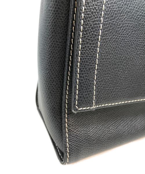 LOEWE（ロエベ）LOEWE (ロエベ) アナグラムレザーショルダーバッグ ネイビーの古着・服飾アイテム