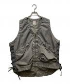 dip ltd×BEAMS PLUSディテール イン パーフェクション×ビームスプラス）の古着「ナイロンベスト」｜グレー