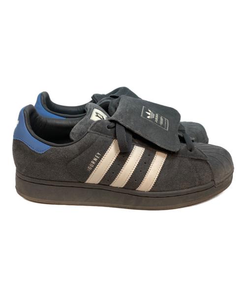 adidas（アディダス）adidas (アディダス) POINTLESS JOURNEY atmos (アトモス) Superstar 2 グレー サイズ:27㎝の古着・服飾アイテム
