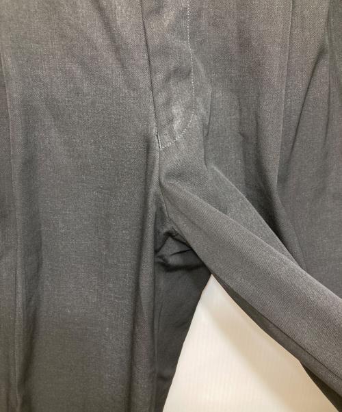 COMME des GARCONS HOMME（コムデギャルソン オム）COMME des GARCONS HOMME (コムデギャルソン オム) ウール2タックスラックス ブラック サイズ:Sの古着・服飾アイテム