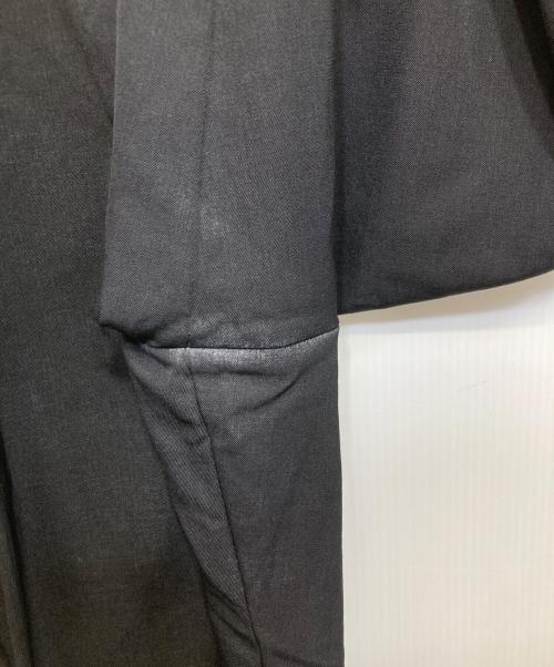 COMME des GARCONS HOMME（コムデギャルソン オム）COMME des GARCONS HOMME (コムデギャルソン オム) ウール2タックスラックス ブラック サイズ:Sの古着・服飾アイテム