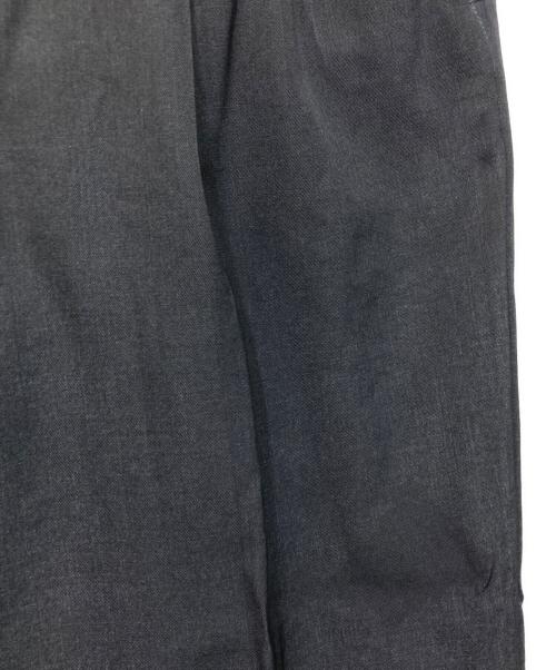 COMME des GARCONS HOMME（コムデギャルソン オム）COMME des GARCONS HOMME (コムデギャルソン オム) ウール2タックスラックス ブラック サイズ:Sの古着・服飾アイテム