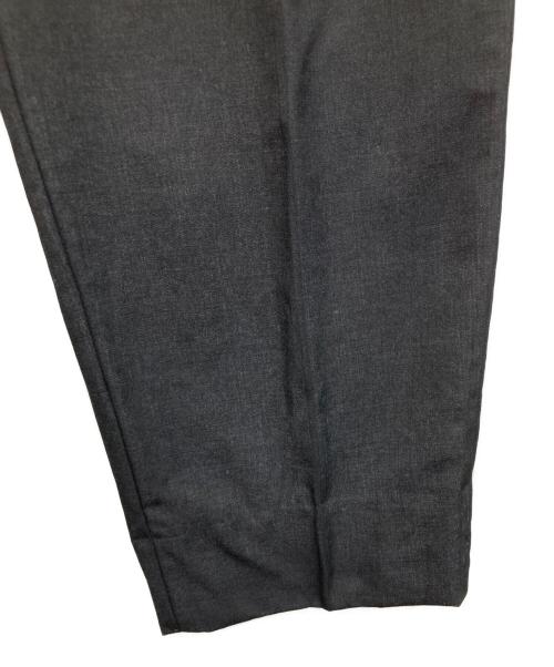 COMME des GARCONS HOMME（コムデギャルソン オム）COMME des GARCONS HOMME (コムデギャルソン オム) ウール2タックスラックス ブラック サイズ:Sの古着・服飾アイテム