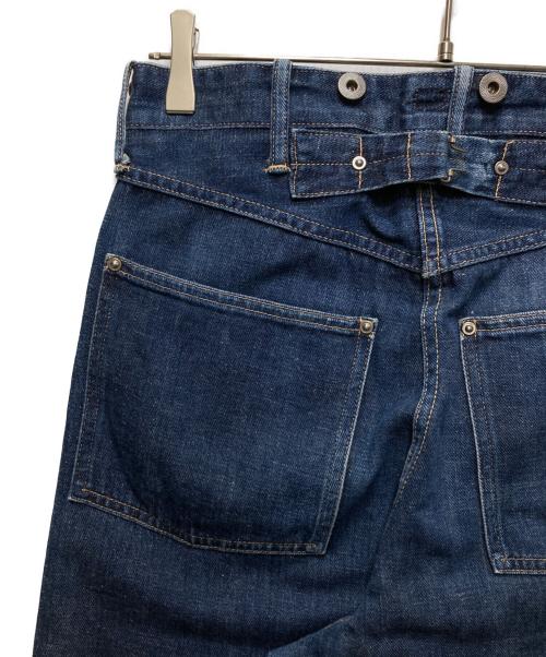 Taiga Takahashi（タイガ タカハシ）Taiga Takahashi (タイガ タカハシ) Lot.704 DENIM TROUSERS C. 1920'S インディゴ サイズ:32の古着・服飾アイテム
