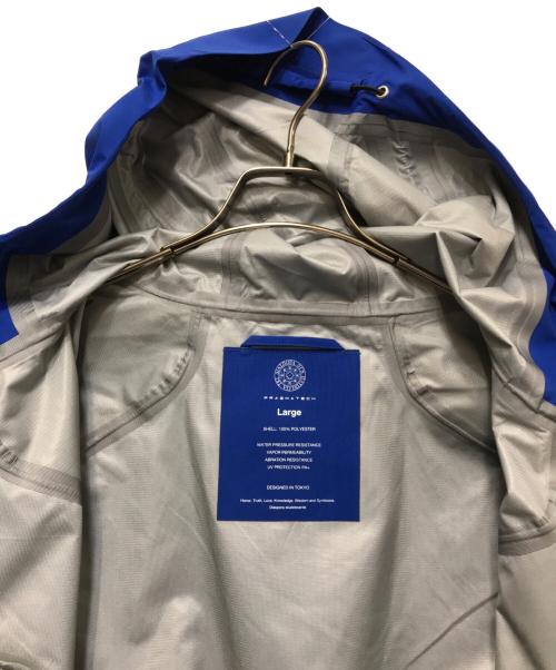 Diaspora Skateboards（ディアスポラスケートボードズ）Diaspora skateboards (ディアスポラスケートボードズ) PRAGMATECH PAVEMENT JACKET β ブルー サイズ:Lの古着・服飾アイテム