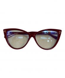 TOM FORD（トムフォード）の古着「サングラス TF5843-B  ケース,メガネ拭き付」｜レッド