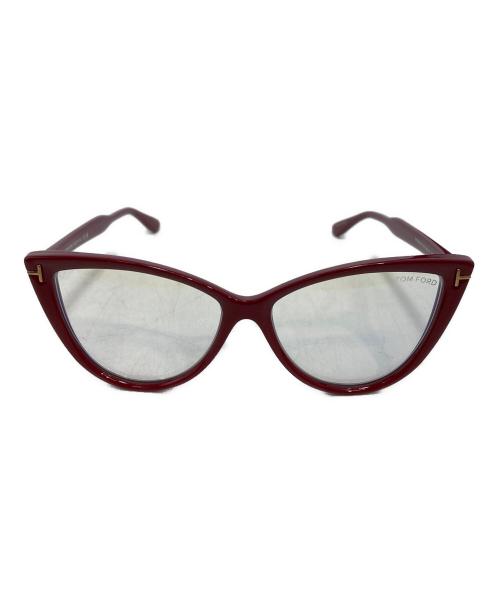 TOM FORD（トムフォード）TOM FORD (トムフォード) サングラス TF5843-B  ケース,メガネ拭き付 レッド サイズ:SIZE 56□14の古着・服飾アイテム
