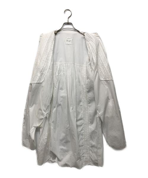 pheeta（フィータ）pheeta (フィータ) シャツワンピース ホワイト サイズ:実寸参照の古着・服飾アイテム