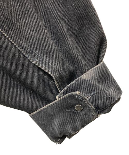 Wrangler（ラングラー）Wrangler (ラングラー) 90’s ブラックデニム トラッカージャケット / HERO ブラック サイズ:Mの古着・服飾アイテム