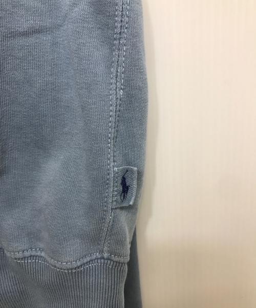 POLO RALPH LAUREN（ポロ・ラルフローレン）POLO RALPH LAUREN (ポロ・ラルフローレン) プルオーバーパーカー スカイブルー サイズ:Sの古着・服飾アイテム