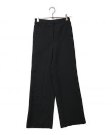 Acne studios（アクネ ストゥディオズ）の古着「ウールモヘア イージーパンツ」｜ブラック