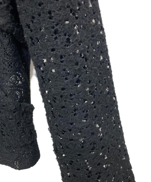 PERVERZE（パーバーズ）PERVERZE (パーバーズ) Lace Tracking Tops/レーストラッキングトップス ブラック サイズ:Sの古着・服飾アイテム