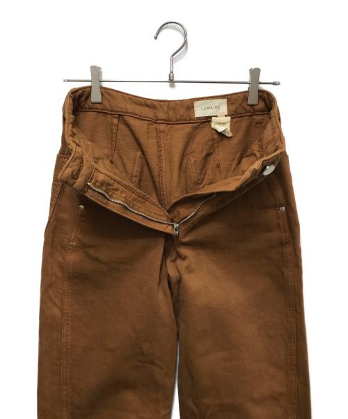 LEMAIRE（ルメール）LEMAIRE (ルメール) TWISTED PANTS ブラウン サイズ:34の古着・服飾アイテム