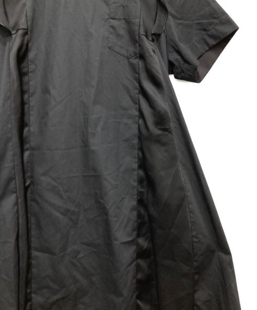 sacai（サカイ）sacai (サカイ) ドッキングフリルワンピース ブラック サイズ:FREEの古着・服飾アイテム