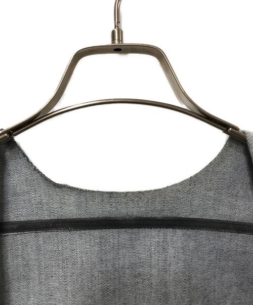 RICK OWENS（リックオウエンス）RICK OWENS (リックオウエンス) メタリック ノースリーブカットソー ブラック サイズ:40の古着・服飾アイテム