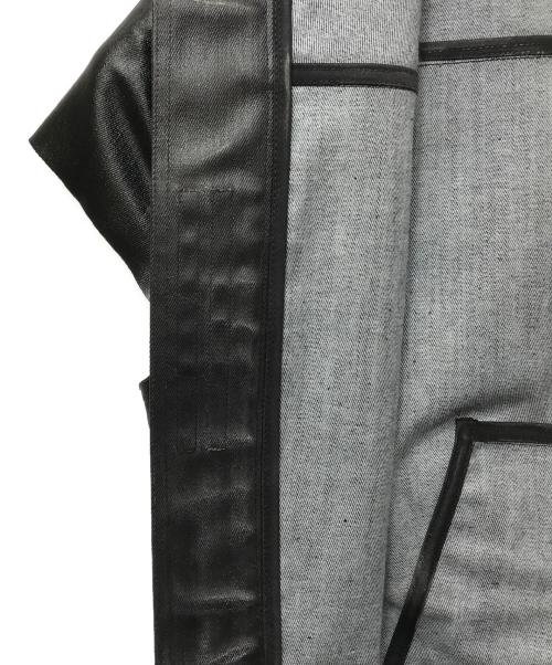 RICK OWENS（リックオウエンス）RICK OWENS (リックオウエンス) メタリック ノースリーブカットソー ブラック サイズ:40の古着・服飾アイテム