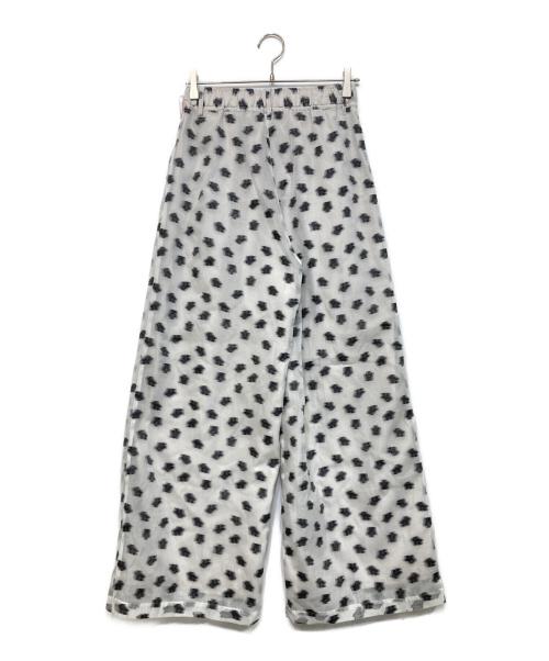 MAISON SPECIAL（メゾンスペシャル）MAISON SPECIAL (メゾンスペシャル) Sheer Jacquard Easy Pants ホワイト サイズ:38 未使用品の古着・服飾アイテム