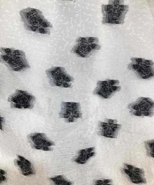 MAISON SPECIAL（メゾンスペシャル）MAISON SPECIAL (メゾンスペシャル) Sheer Jacquard Easy Pants ホワイト サイズ:38 未使用品の古着・服飾アイテム