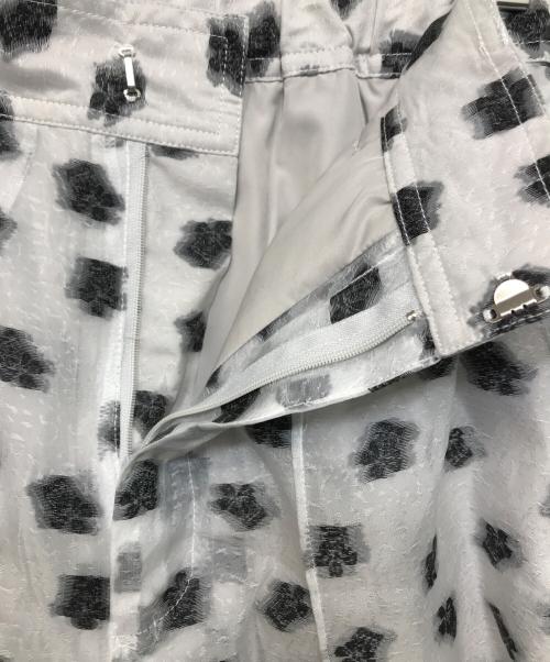 MAISON SPECIAL（メゾンスペシャル）MAISON SPECIAL (メゾンスペシャル) Sheer Jacquard Easy Pants ホワイト サイズ:38 未使用品の古着・服飾アイテム