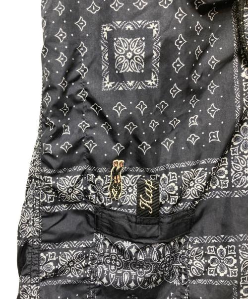 KAPITAL（キャピタル）KAPITAL (キャピタル) ペイズリーハーフパンツ ブラック サイズ:Mの古着・服飾アイテム