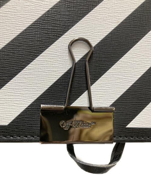 OFFWHITE（オフホワイト）OFFWHITE (オフホワイト) Diag Mini Flap Bag ショルダーバッグ ブラックの古着・服飾アイテム