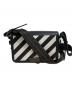 OFFWHITE（オフホワイト）の古着「Diag Mini Flap Bag ショルダーバッグ」｜ブラック