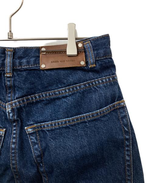 DRIES VAN NOTEN（ドリスヴァンノッテン）DRIES VAN NOTEN (ドリスヴァンノッテン) タックデニムパンツ インディゴ サイズ:34の古着・服飾アイテム