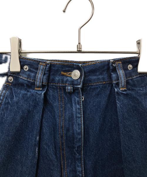 DRIES VAN NOTEN（ドリスヴァンノッテン）DRIES VAN NOTEN (ドリスヴァンノッテン) タックデニムパンツ インディゴ サイズ:34の古着・服飾アイテム