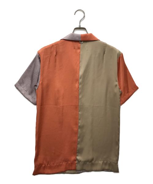 FIT MIHARA YASUHIRO（フィット ミハラヤスヒロ）FIT MIHARA YASUHIRO (フィット ミハラヤスヒロ) クレイジーパターンシャツ ブラウン サイズ:44の古着・服飾アイテム